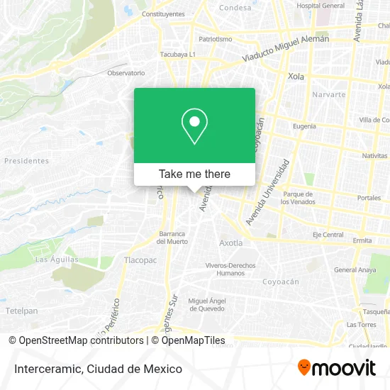Interceramic map