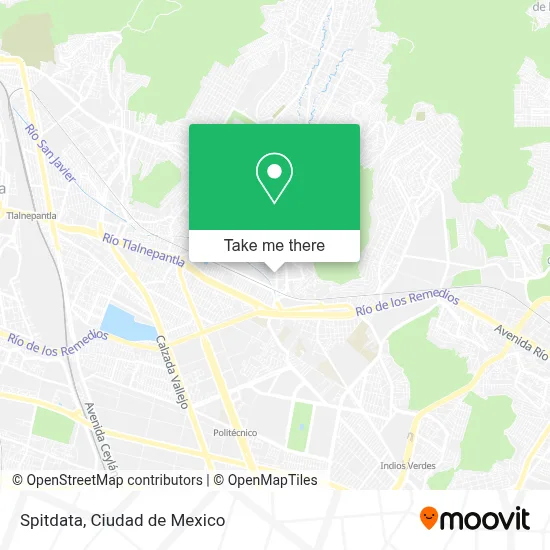 Spitdata map