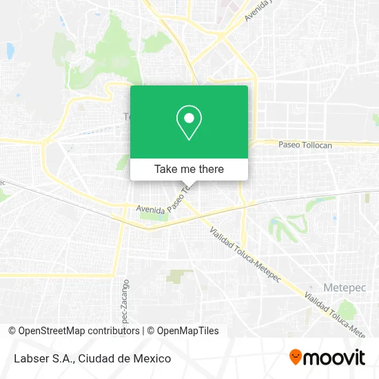 Labser S.A. map