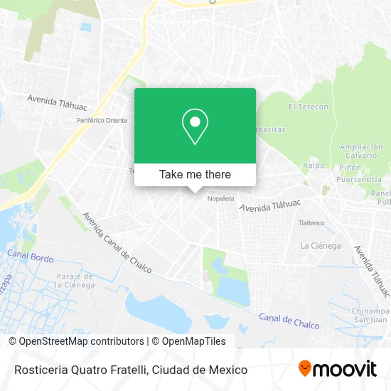 Rosticeria Quatro Fratelli map