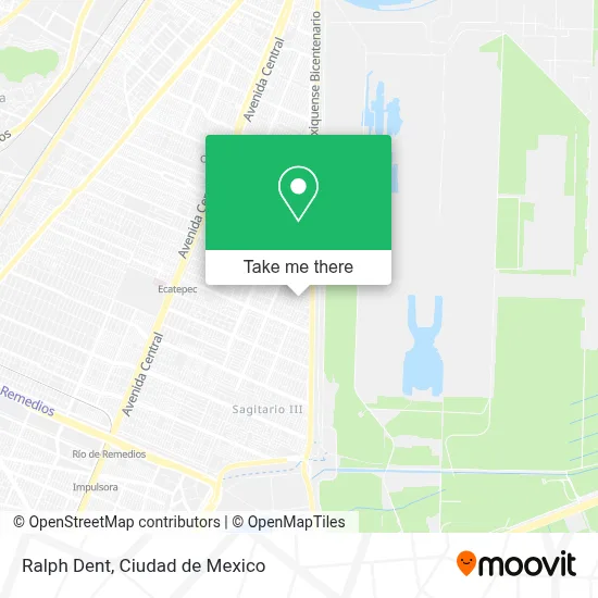 Ralph Dent map