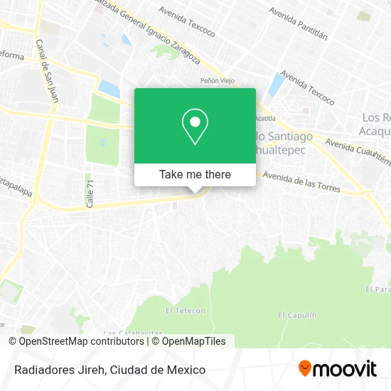 Radiadores Jireh map