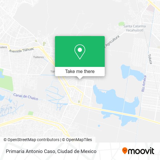 Mapa de Primaria Antonio Caso