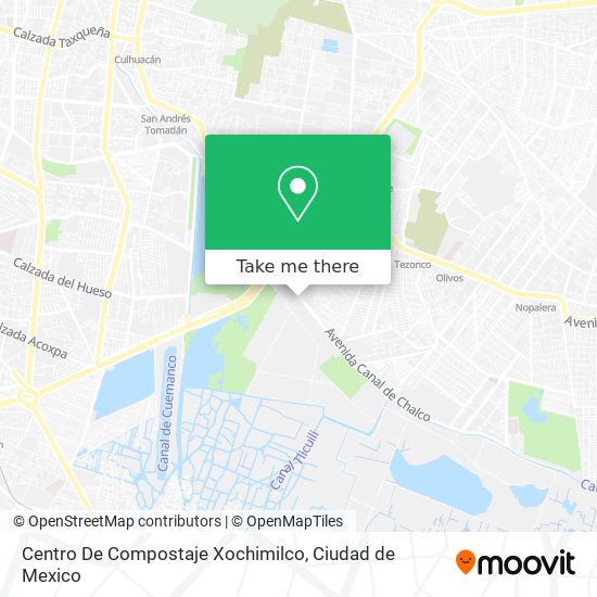 Centro De Compostaje Xochimilco map