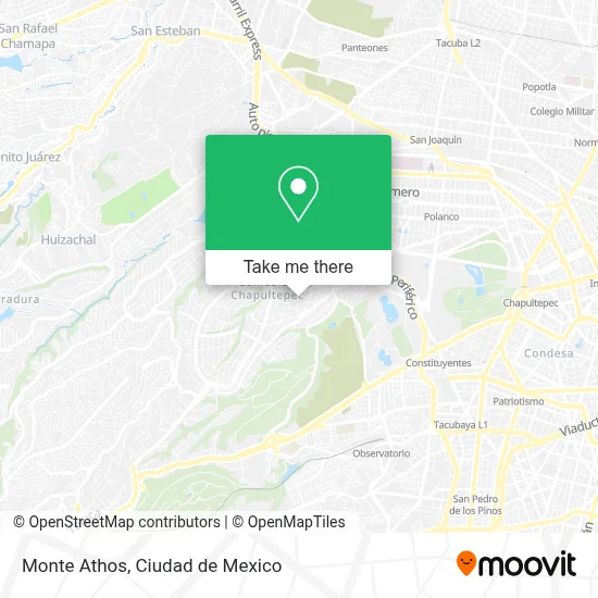 Monte Athos map