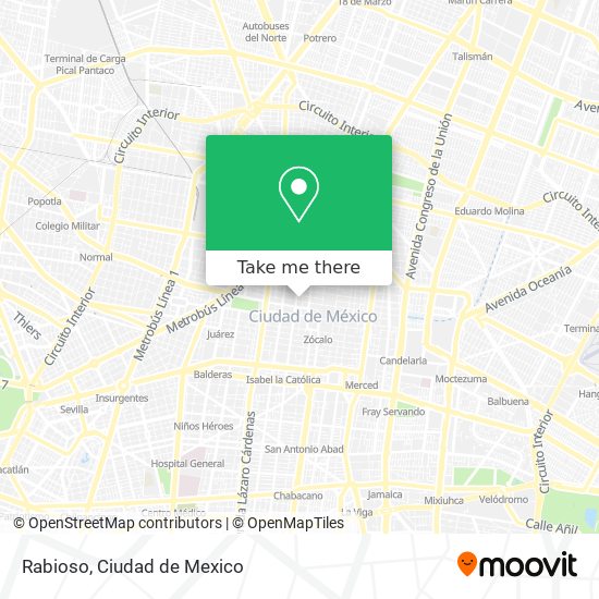 Rabioso map