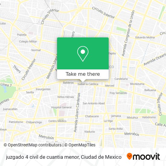 juzgado 4 civil de cuantia menor map