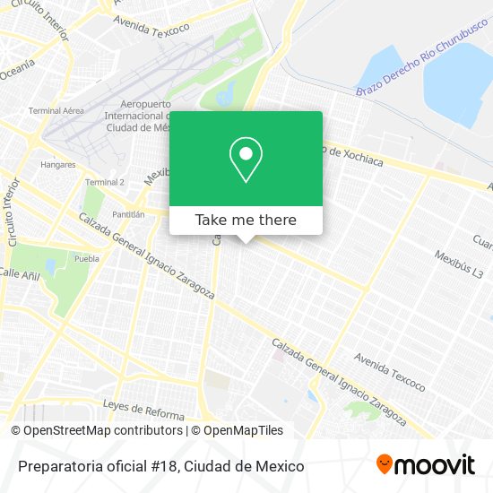 Preparatoria oficial #18 map