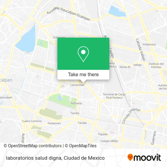 laboratorios salud digna map