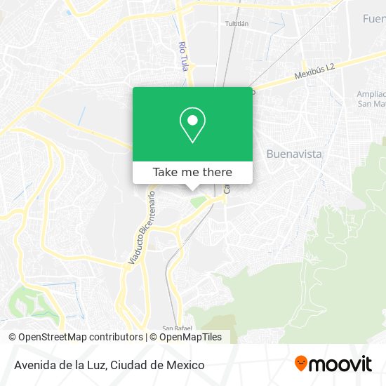 Avenida de la Luz map