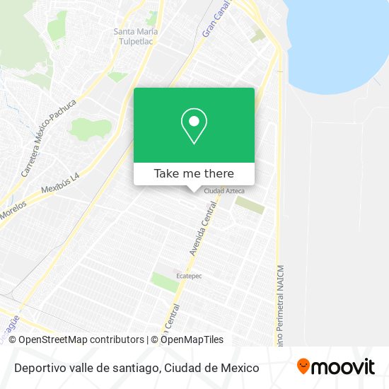 Mapa de Deportivo valle de santiago