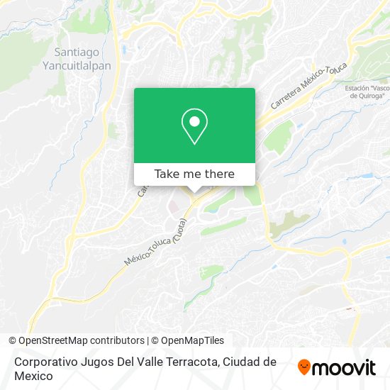 Corporativo Jugos Del Valle Terracota map