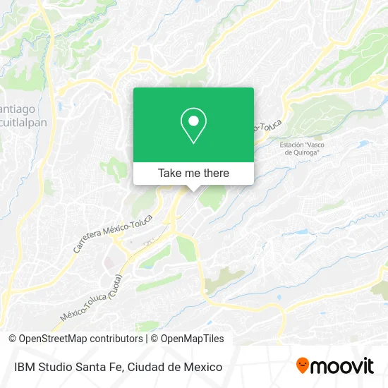 IBM Studio Santa Fe map