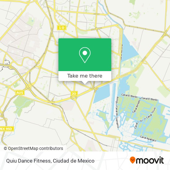 Mapa de Quiu Dance Fitness