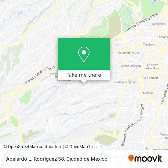 Mapa de Abelardo L. Rodríguez 38