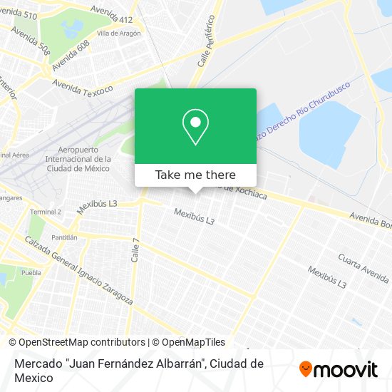 Mapa de Mercado "Juan Fernández Albarrán"