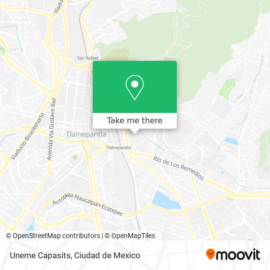 Uneme Capasits map