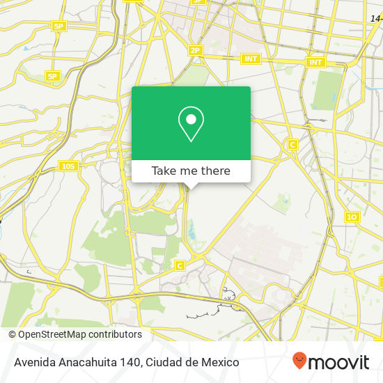 Avenida Anacahuita 140 map