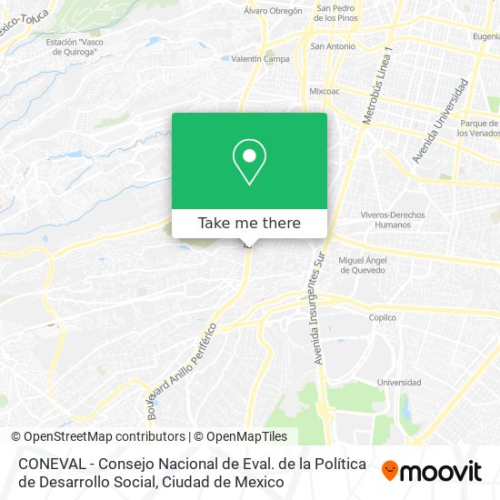 CONEVAL - Consejo Nacional de Eval. de la Política de Desarrollo Social map