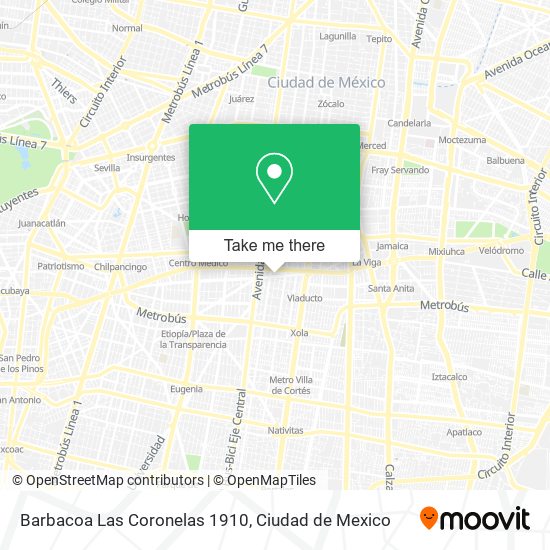 Mapa de Barbacoa Las Coronelas 1910