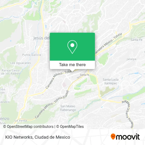 KIO Networks map