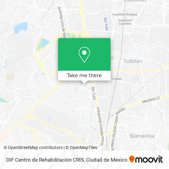 DIF Centro de Rehabilitación CRIS map