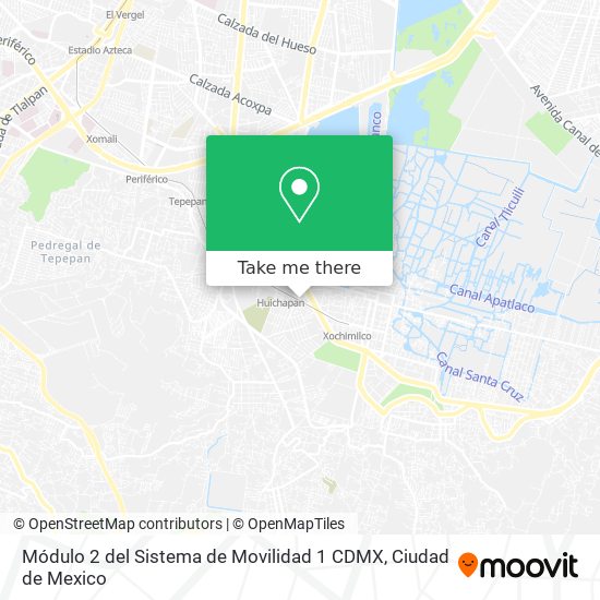 Módulo 2 del Sistema de Movilidad 1 CDMX map