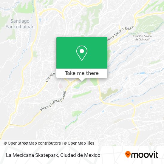 La Mexicana Skatepark map