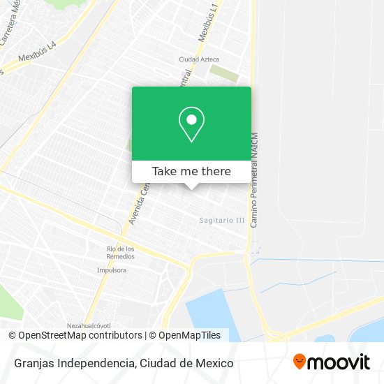 Mapa de Granjas Independencia