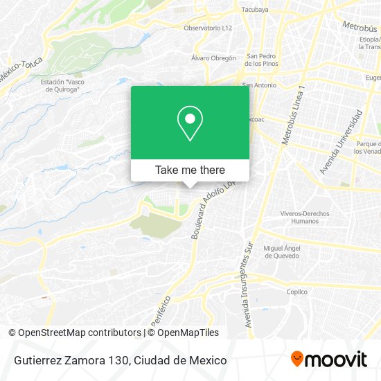 Gutierrez Zamora 130 map