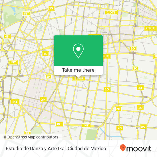 Estudio de Danza y Arte Ikal map