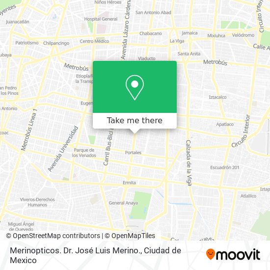 Merinopticos. Dr. José Luis Merino. map