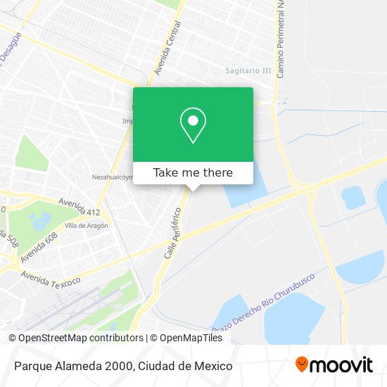 Parque Alameda 2000 map