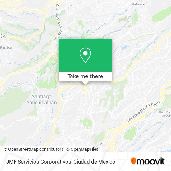 JMF Servicios Corporativos map