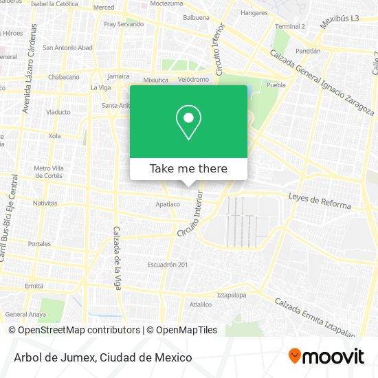 Mapa de Arbol de Jumex