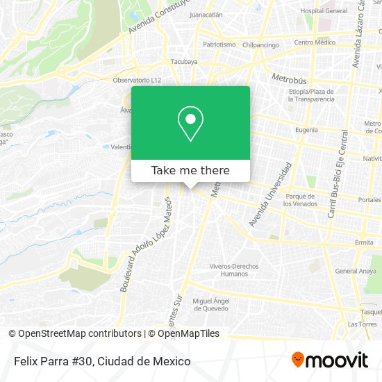 Felix Parra #30 map