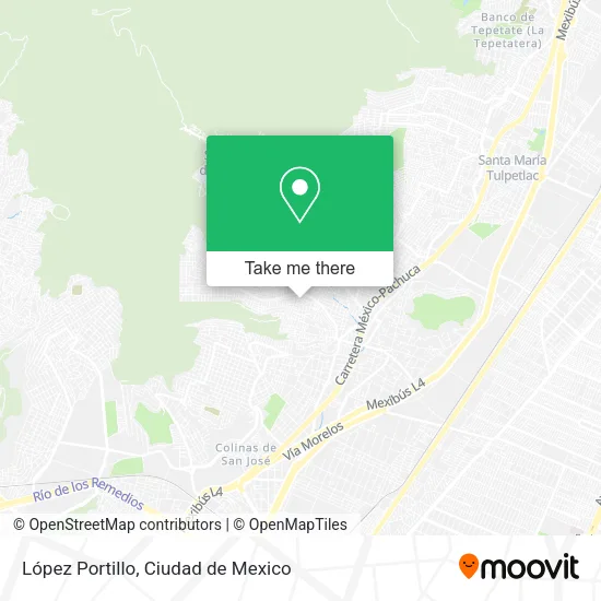 López Portillo map