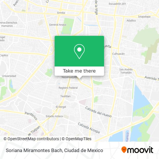 Mapa de Soriana Miramontes Bach