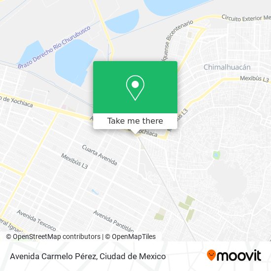 Mapa de Avenida Carmelo Pérez