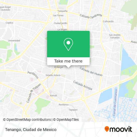 Mapa de Tenango