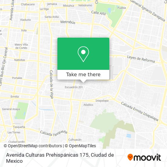 Avenida Culturas Prehispánicas 175 map