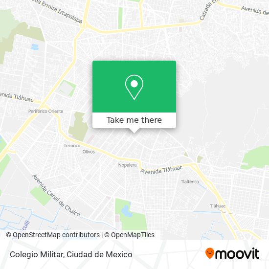 Colegio Militar map