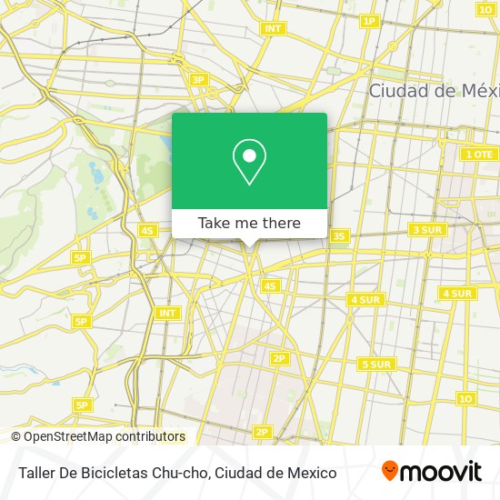 Taller De Bicicletas Chu-cho map