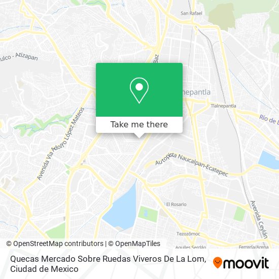 Quecas Mercado Sobre Ruedas Viveros De La Lom map
