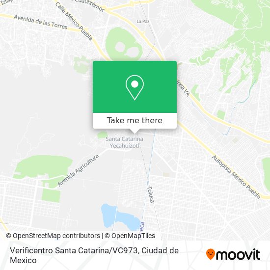 Verificentro Santa Catarina / VC973 map