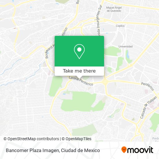 Bancomer Plaza Imagen map