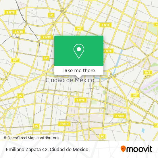 Emiliano Zapata 42 map