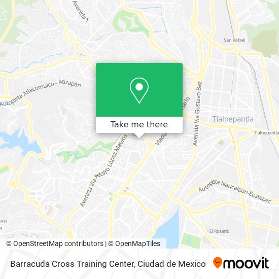 Mapa de Barracuda Cross Training Center