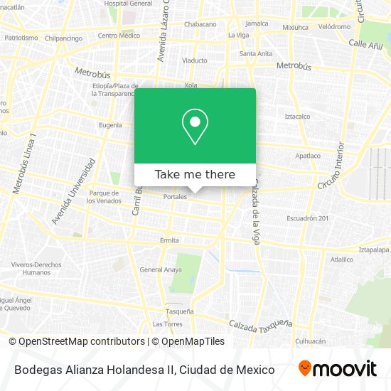 Bodegas Alianza Holandesa II map