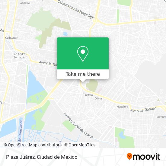 Plaza Juárez map